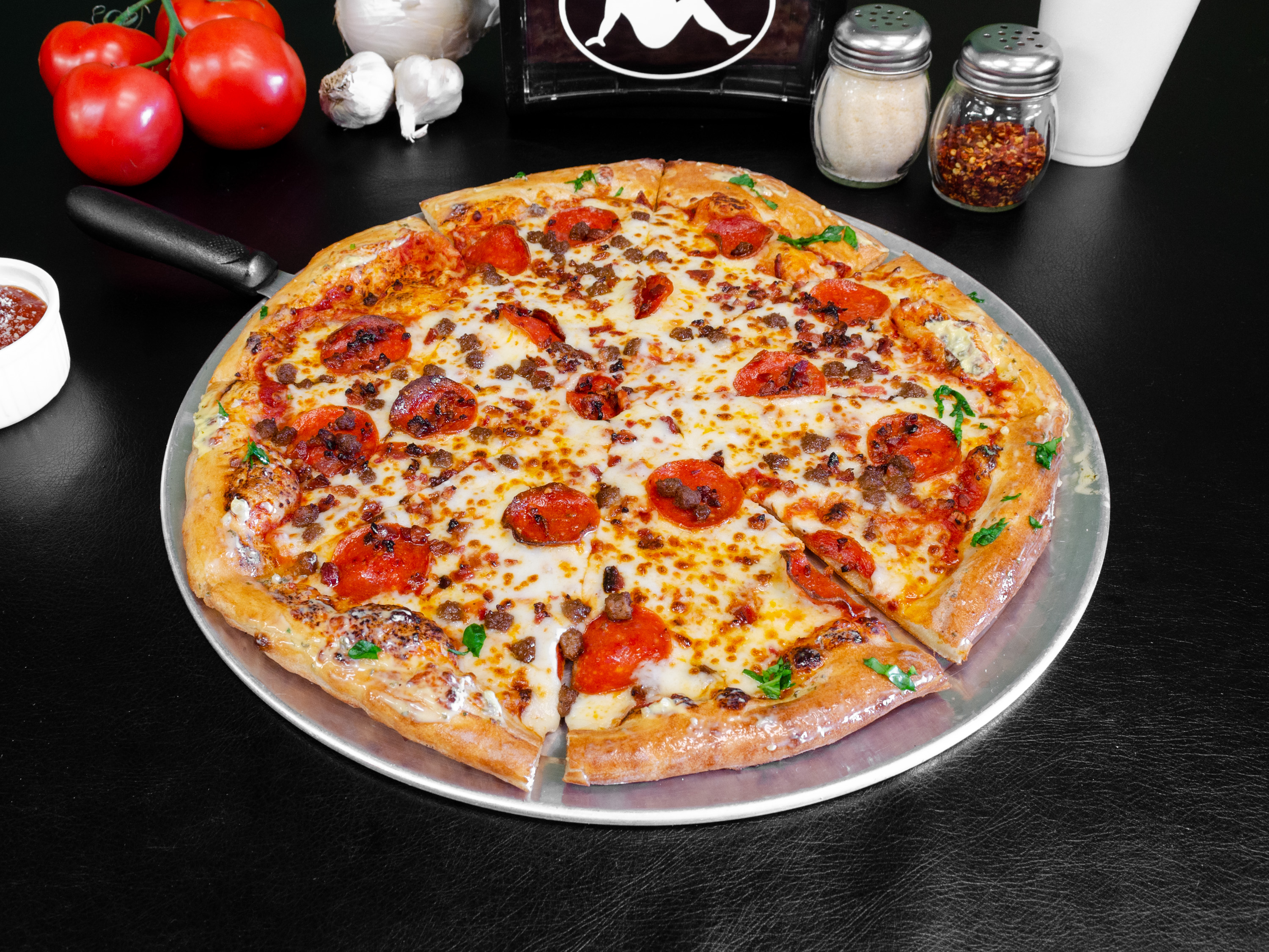 Order The Carnivore Pizza food online from Fatty Pizza store, Macon on bringmethat.com