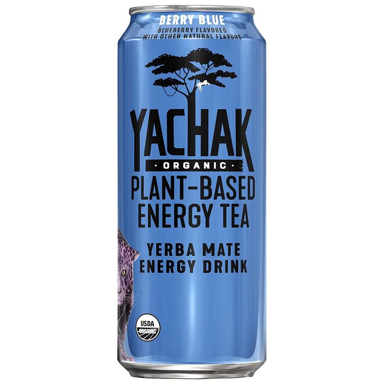 Order Yachak Organic Plant-Based Energy Tea Berry Blue 16oz food online from 7-Eleven store, Chico on bringmethat.com