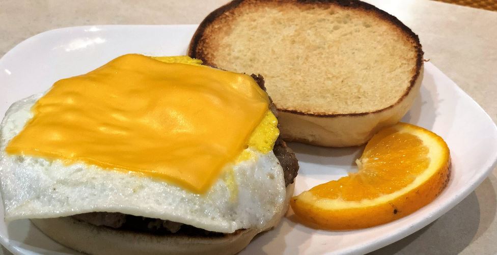 Order Morning Time Burger Breakfast food online from Tick Tock Tavern store, Lafayette on bringmethat.com
