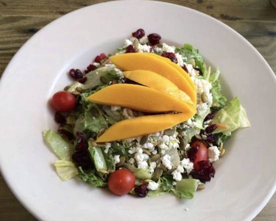 Order Mango and Goat Cheese Salad food online from Las Amigas Cafe store, Los Angeles on bringmethat.com