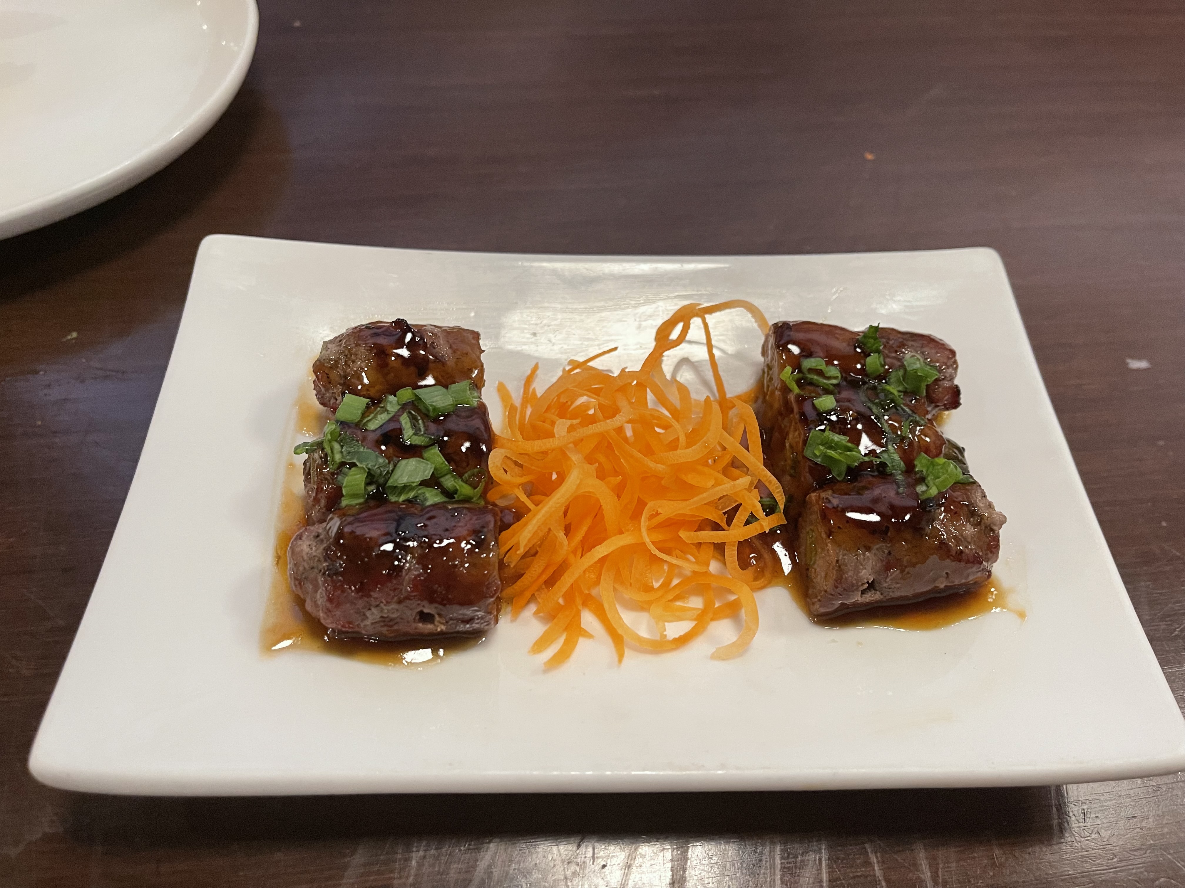 Order Beef Negima Plate food online from Miku Sushi store, Chicago on bringmethat.com
