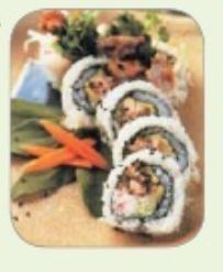 Order 11. Salmon Skin Roll food online from Sushi Cafe store, South Elgin on bringmethat.com