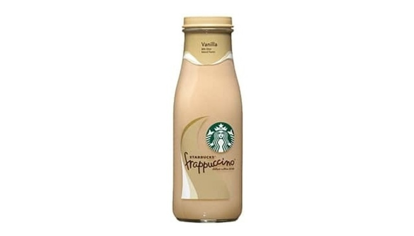 Order Starbucks Frappuccino Chilled Coffee Drink Vanilla 13.7 oz Bottle food online from Rancho Liquor store, Thousand Oaks on bringmethat.com