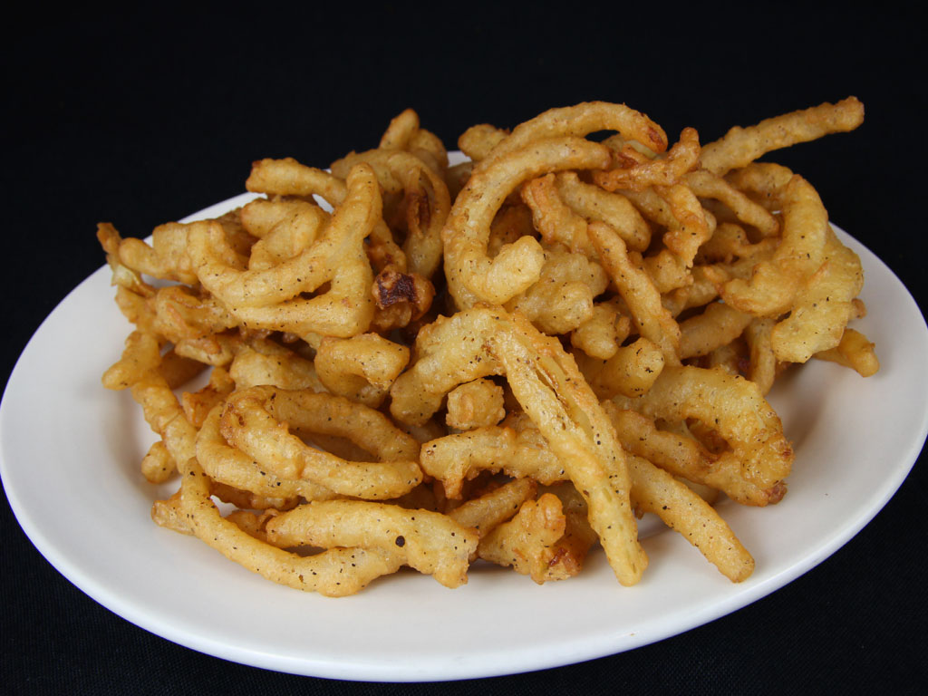 Order Battered Onion Straws food online from The Thurman Cafe store, Columbus on bringmethat.com