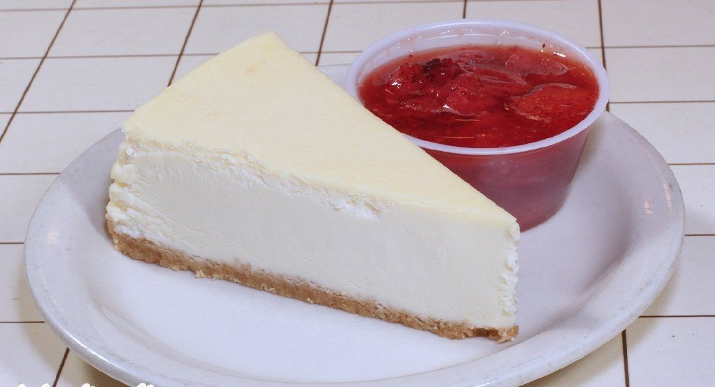Order Plain Cheesecake food online from Papas Pizza Place store, Woodridge on bringmethat.com
