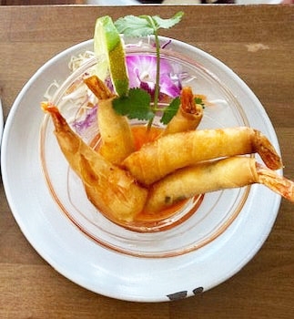 Order Crispy Shrimp Rolls food online from Thai Table store, Berkeley on bringmethat.com