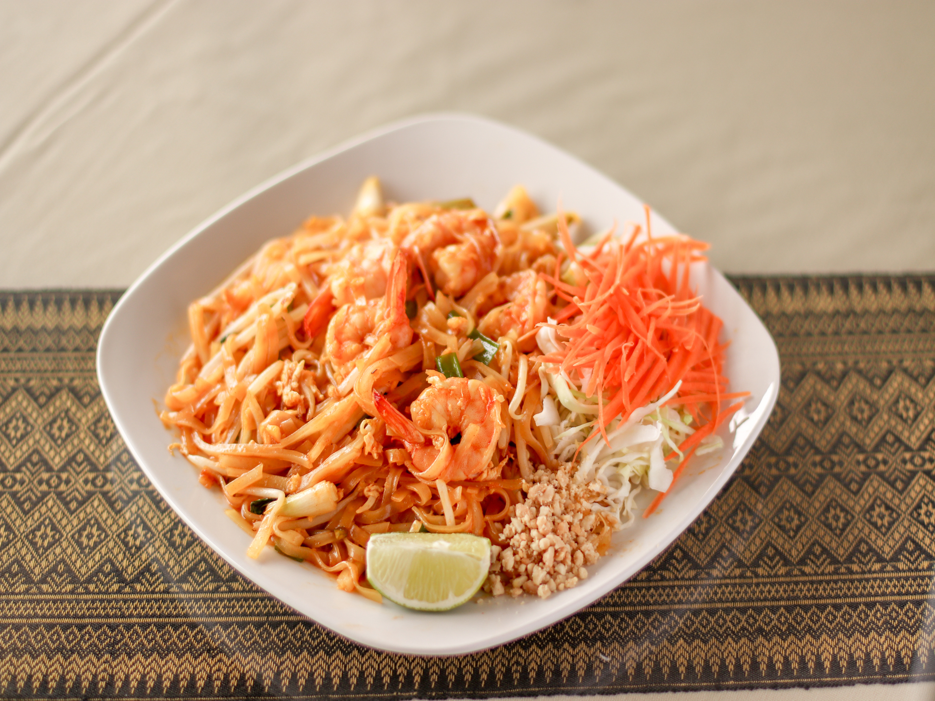 Order 68. Pad Thai Noodle food online from Thai Star Bbq store, Corona on bringmethat.com