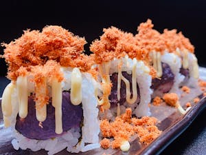 Order B1. Bengee Sweet Purple Potato Roll food online from Bengee Sushi store, Ontario on bringmethat.com