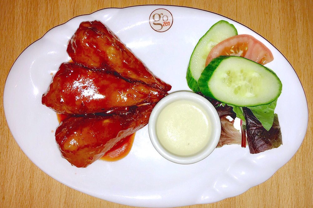 Order A14. Soy Buffalo Wings food online from Go Zen Restaurant store, New York on bringmethat.com