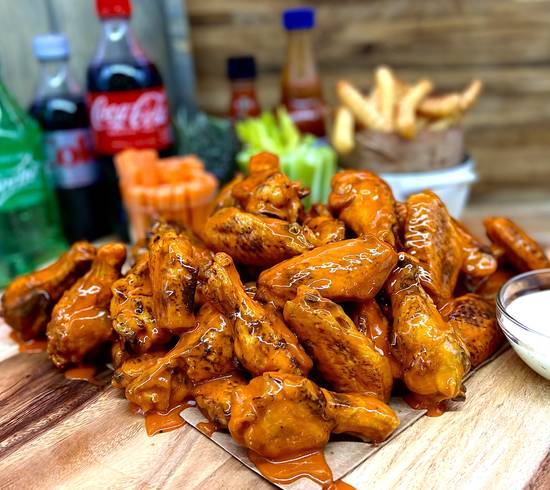 Order Bone-In Wings - 48 food online from Wingdepo store, Grove City on bringmethat.com