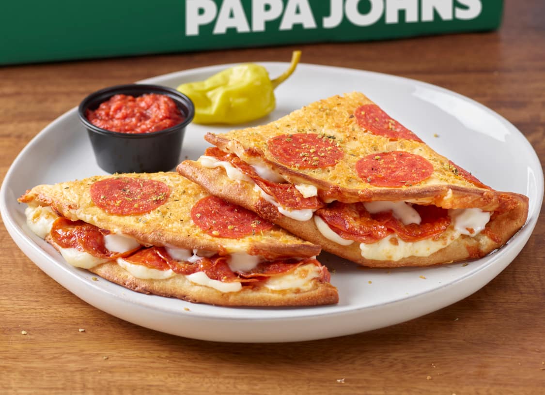 Order Pepperoni Crusted Papadia food online from Papa Johns store, Azle on bringmethat.com