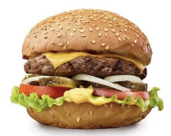 Order Cheeseburger food online from Shahzad's Halal Food store, Sayreville on bringmethat.com