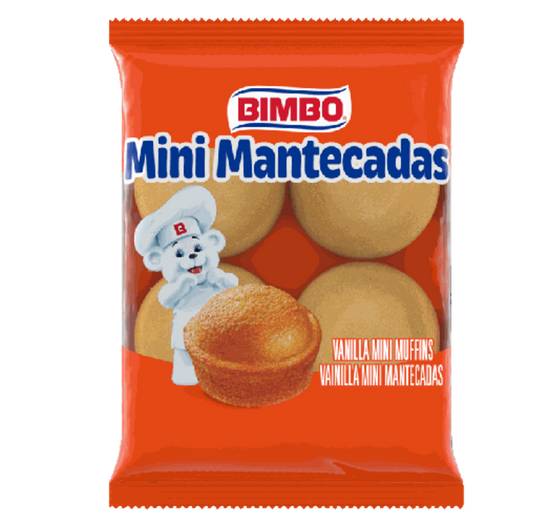 Order Bimbo - Mini Vanilla Mantecadas food online from IV Deli Mart store, Goleta on bringmethat.com