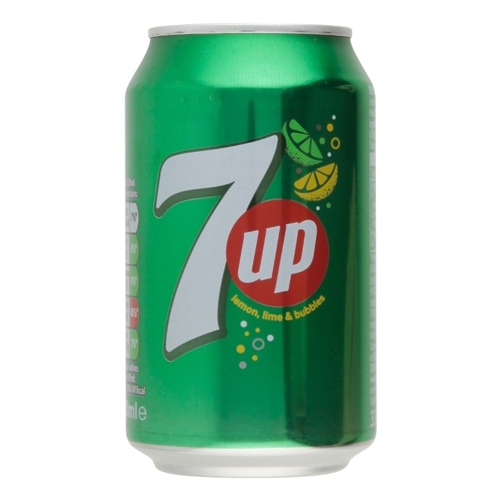 Order 7-Up (12 oz can) food online from Creekside Pizza & Taproom store, San Anselmo on bringmethat.com