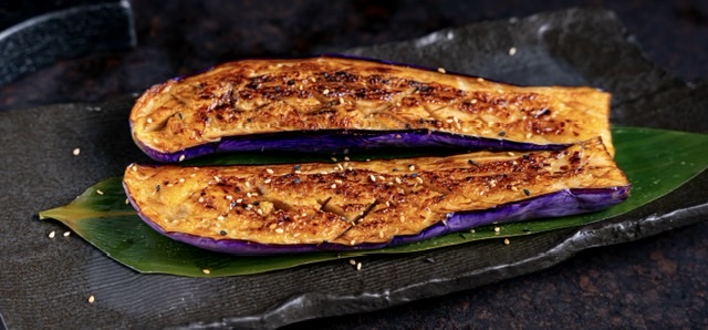 Order Eggplant Miso Nasu food online from Kinha Sushi store, Garden City on bringmethat.com