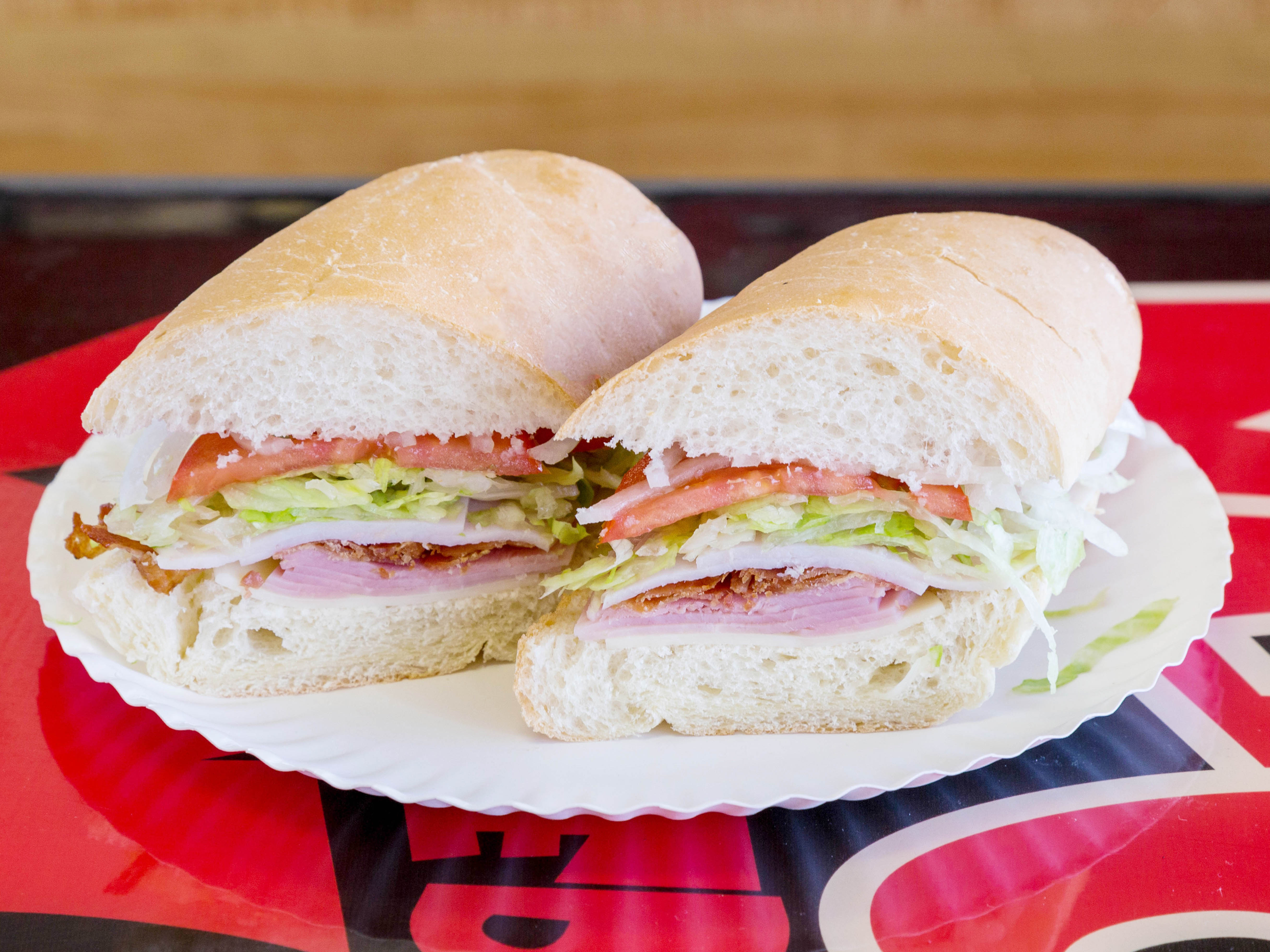 Order 17. Club Sub Samich food online from Neds Krazy Sub store, Mesa on bringmethat.com