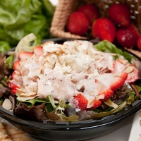 Order Strawberry Field Salad food online from Prime Roast Beef & Pizza store, Danvers on bringmethat.com