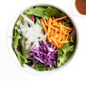 Order Mixed Green Salad food online from Onigilly store, San Francisco on bringmethat.com