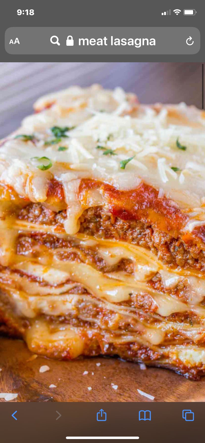 Order Homemade Meat Lasagna Lunch - Lunch food online from Il Forno store, Branchburg on bringmethat.com