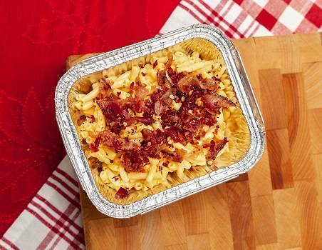 Order Mac & Cheese with Bacon food online from Manny & olgas pizza store, Silver Spring on bringmethat.com