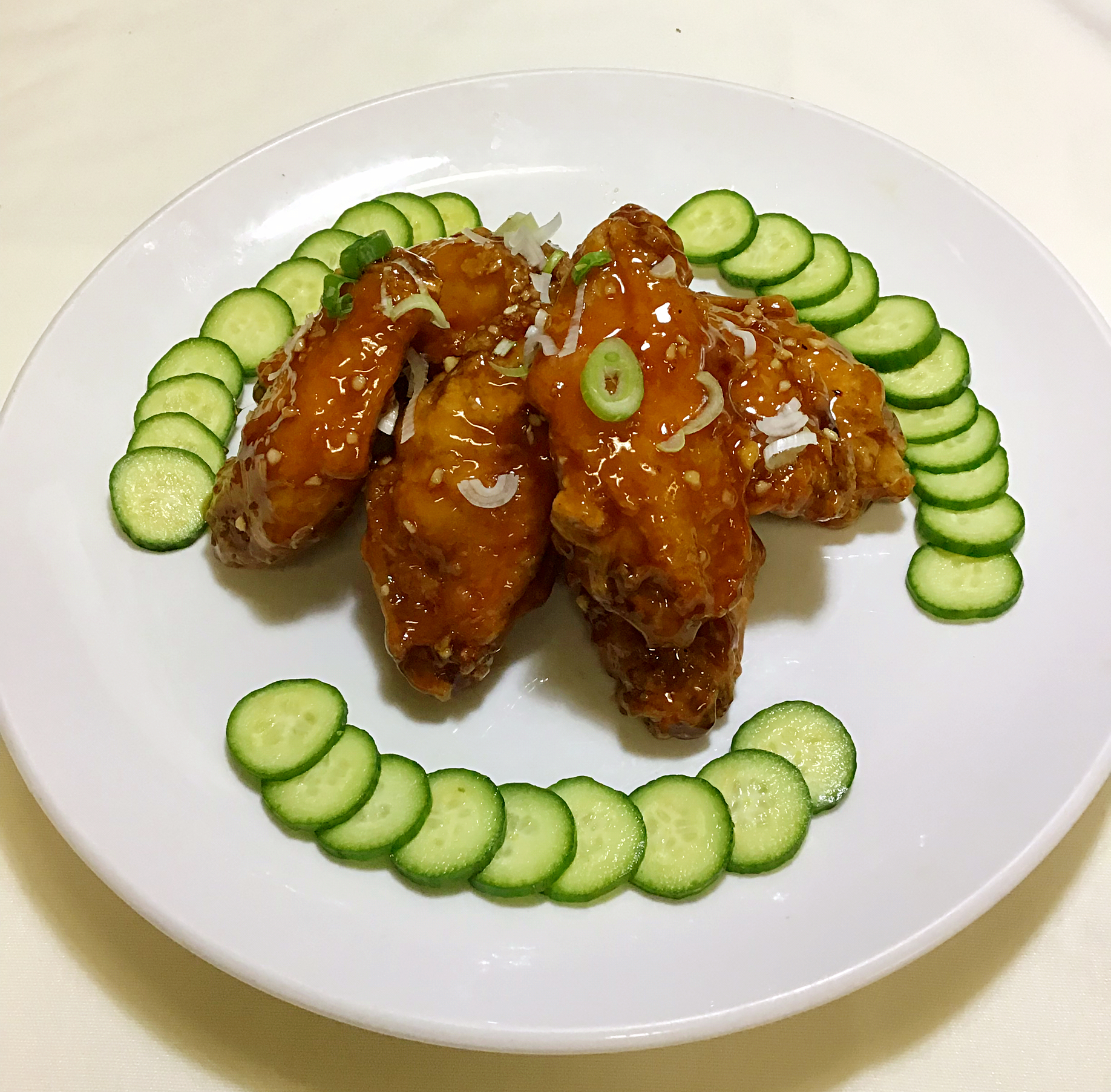 Order Korean Chicken Wings 韓國雞翅 food online from Win Garden store, San Francisco on bringmethat.com