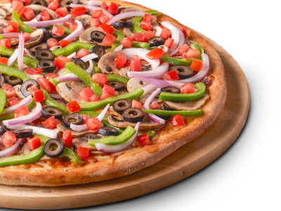 Order Classic Vegetarian Pizza food online from Pizza Guys store, Apple Valley on bringmethat.com