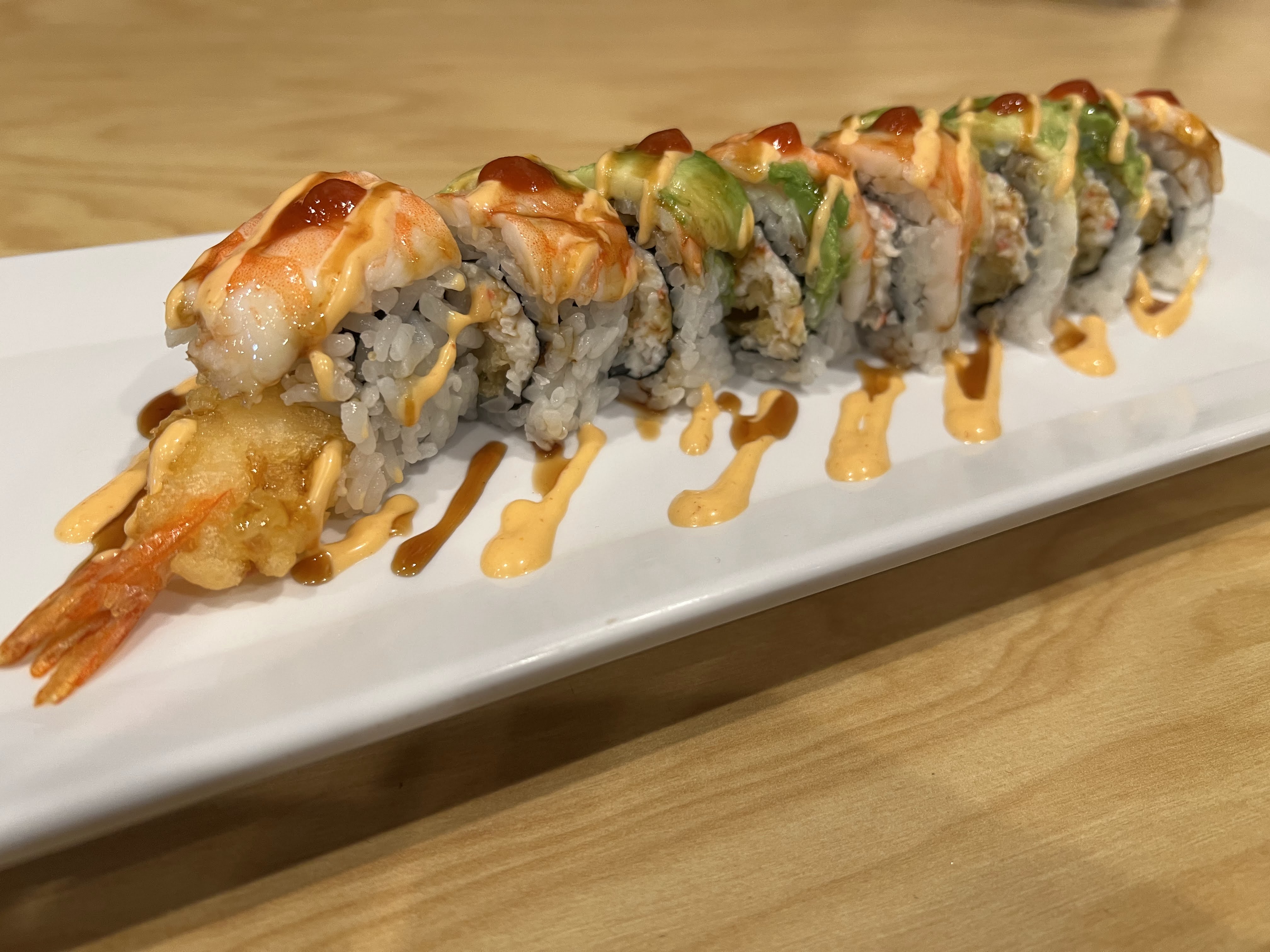 Order Tiger Roll food online from Sushi Box store, Wylie on bringmethat.com