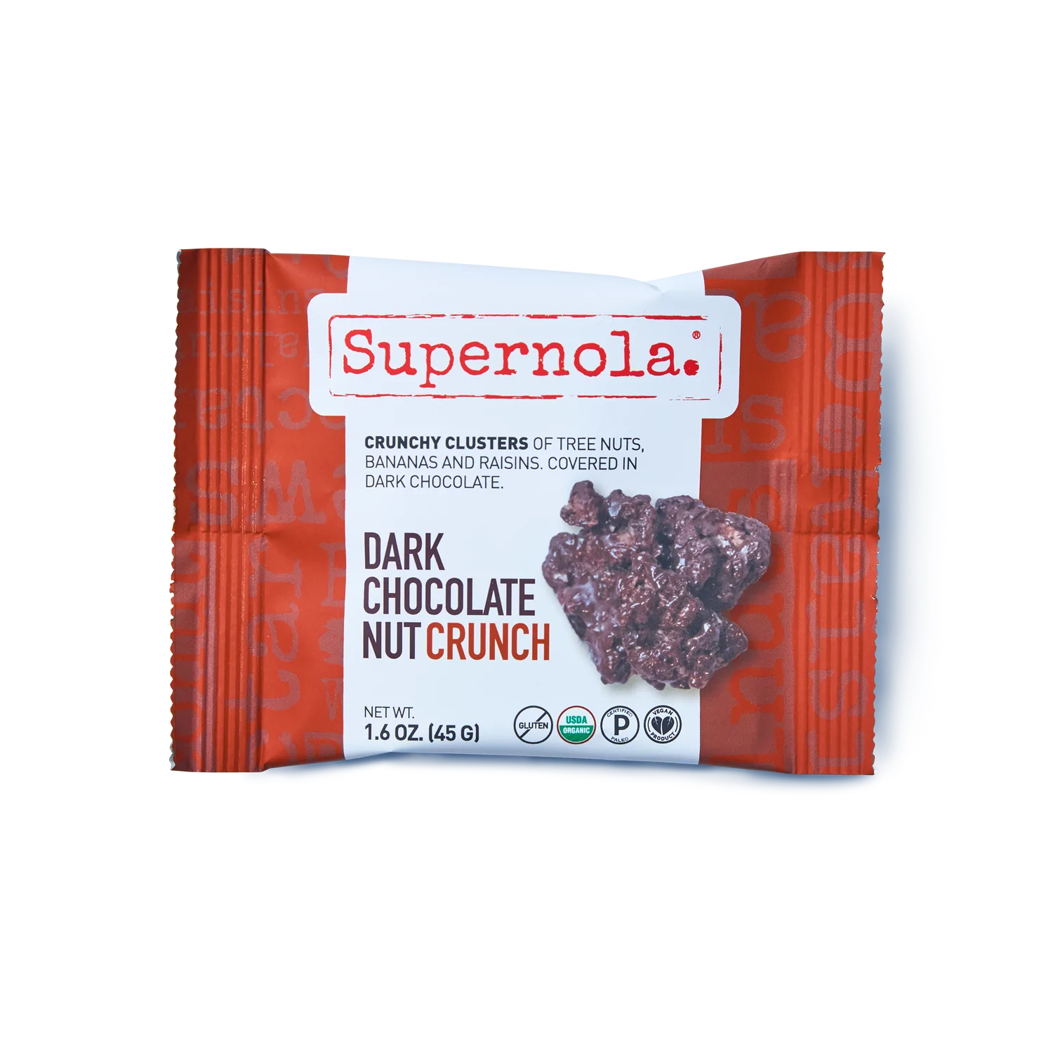 Order Supernola - Dark Chocolate Nut Crunch - 1.7 Oz food online from Luv Mart store, Santa Cruz on bringmethat.com