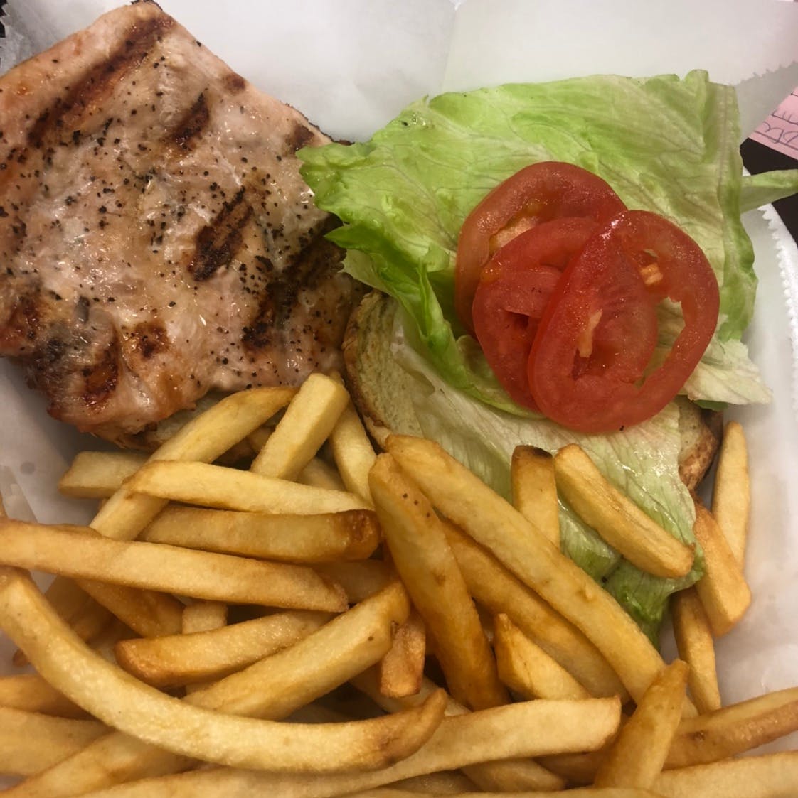 Order Grilled Chicken Sandwich - Sandwich food online from Pino's on Main Pizza store, Rockford on bringmethat.com