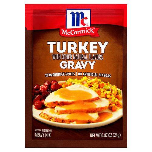 Order McCormick Gravy Mix, Turkey - 0.87 oz food online from Walgreens store, Debary on bringmethat.com