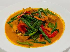 Order C4. Panang Curry Dinner food online from Boba Tea Cafe store, Niagara Falls on bringmethat.com