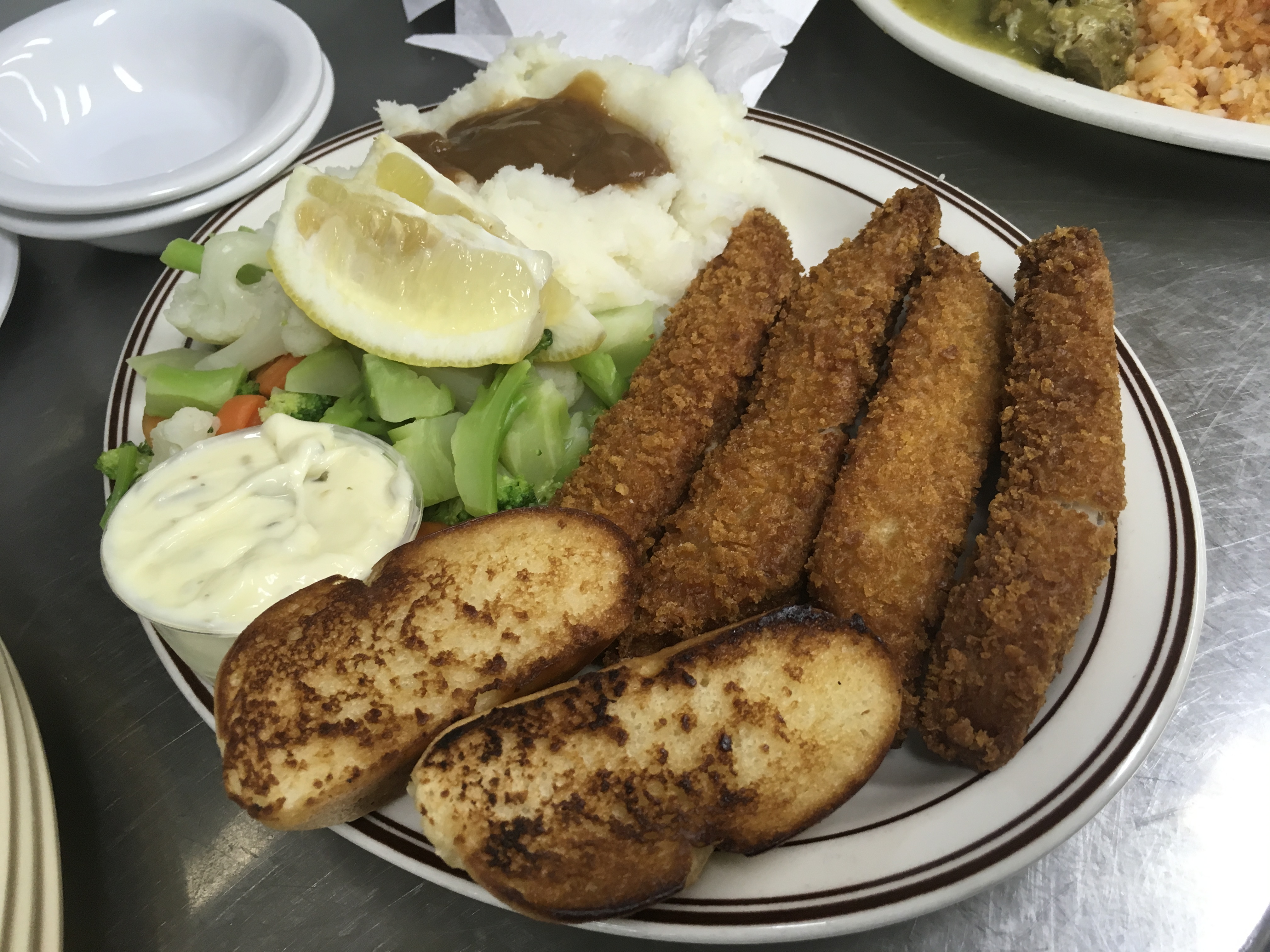 Order 4 Piece Fish Plate food online from Jim's Burgers #2 store, Wilmington on bringmethat.com