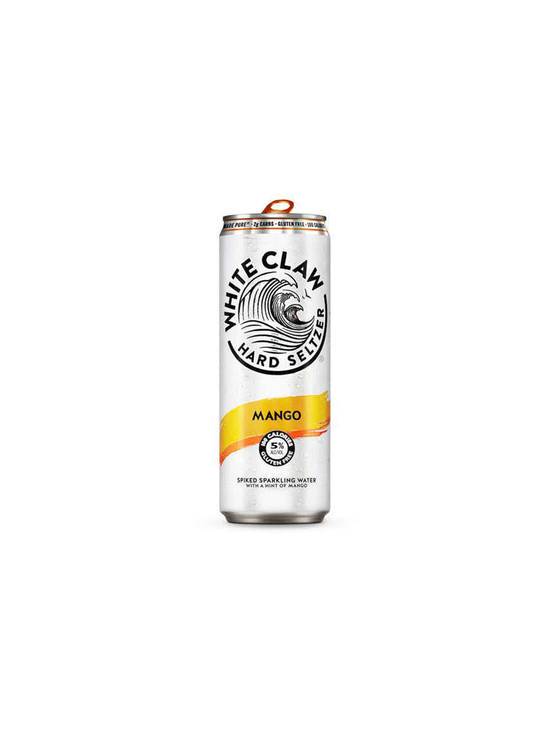 Order White Claw Mango 19.2 OZ Can  (5 % ABV) food online from Chevron Extramile store, Morgan Hill on bringmethat.com