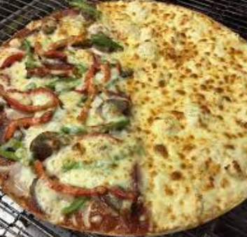 Order Half and Half Stuffed Crust Specialty food online from Mazzio Italian Eatery store, Norman on bringmethat.com
