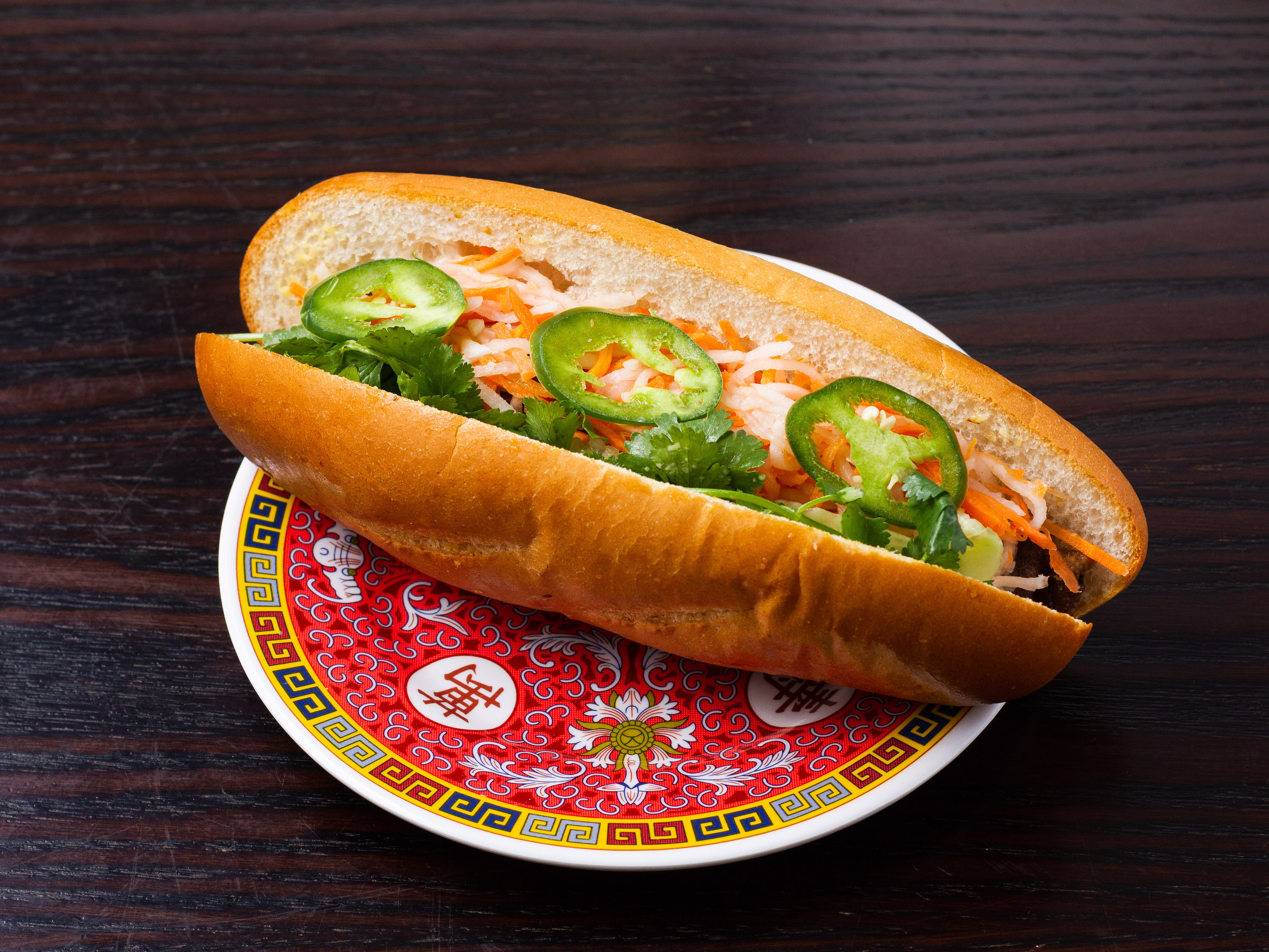Order Thit Nuong Sandwich food online from Le Bledo Bakery & Cafe store, Springfield on bringmethat.com