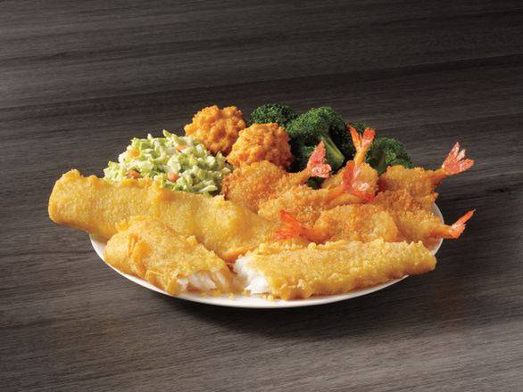 Order 2 Piece Fish & 6 Piece Butterfly Shrimp Meal food online from Captain D's store, Columbus on bringmethat.com