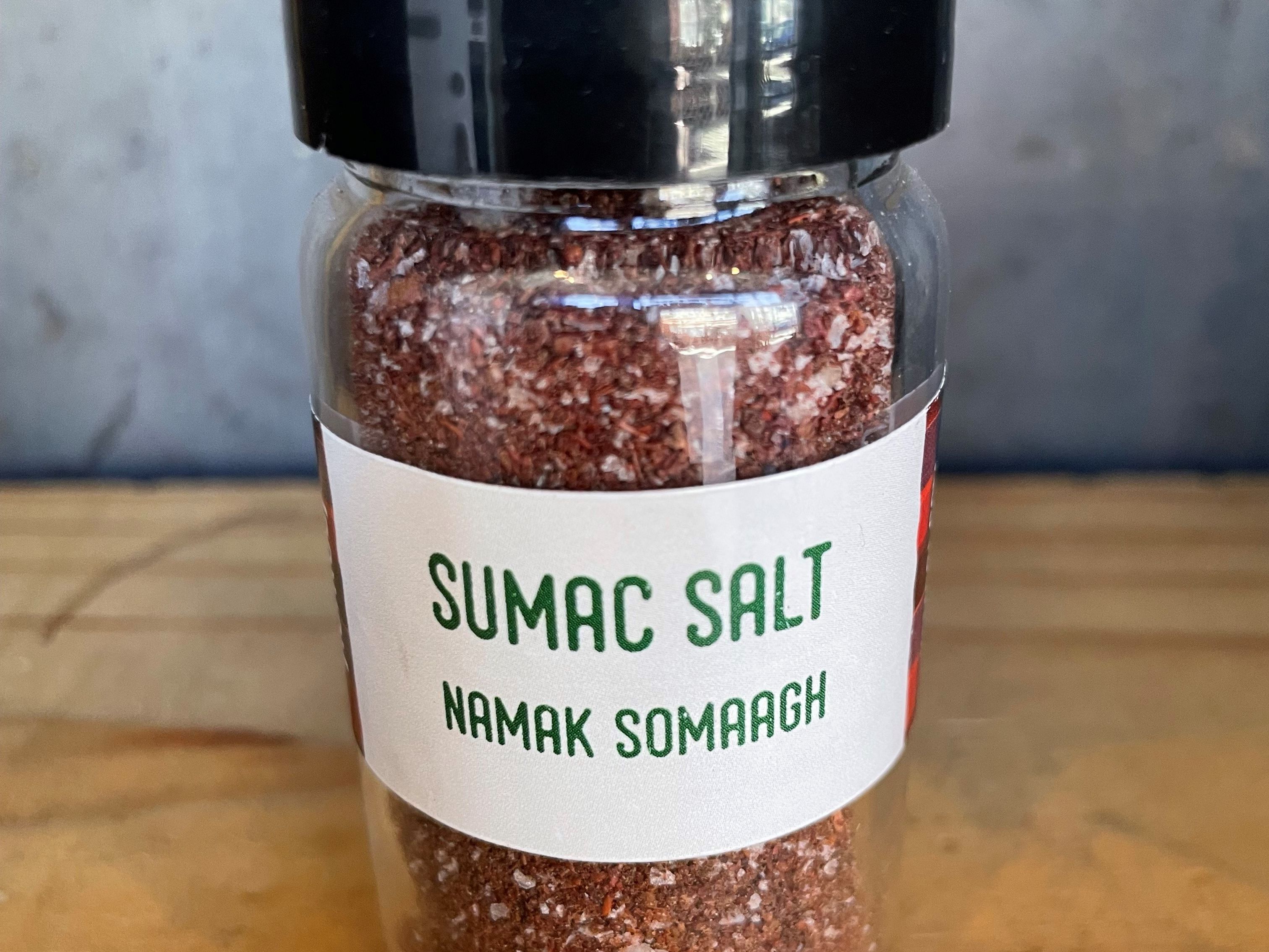 Order Sumac Salt / Namak Somagh food online from Komaaj store, San Francisco on bringmethat.com