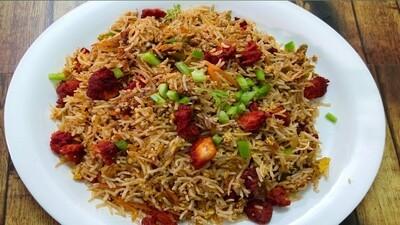 Order Chicken Fried Rice food online from Peacock Indian Cuisine store, Plano on bringmethat.com