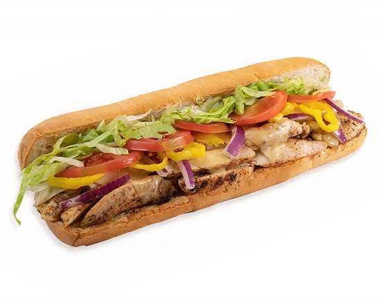 Order Grilled Chicken Sub  With Fries food online from Happy Pizza store, Cincinnati on bringmethat.com