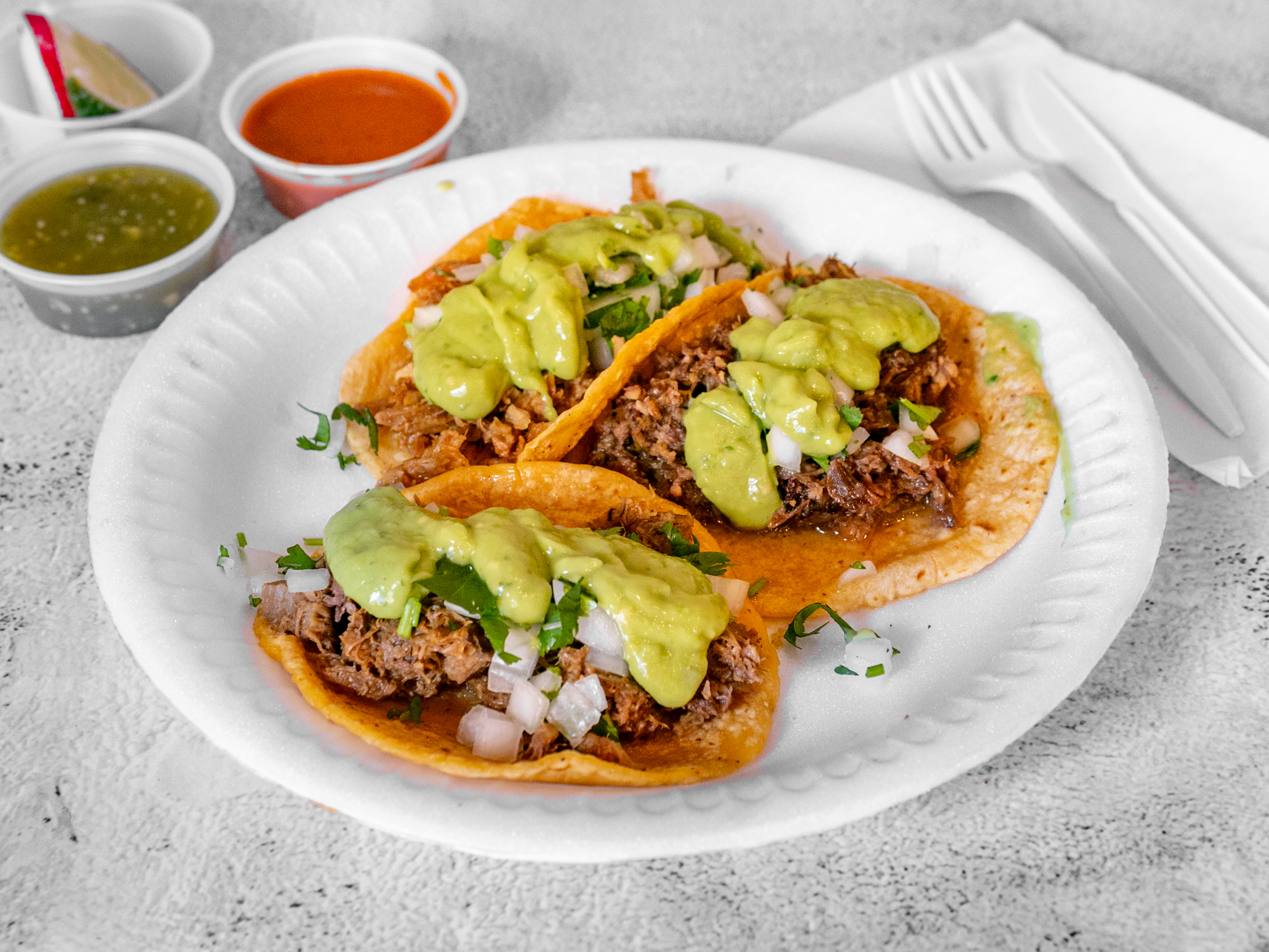 Order Pastor Taco food online from Tacos Don Goyo store, Downey on bringmethat.com