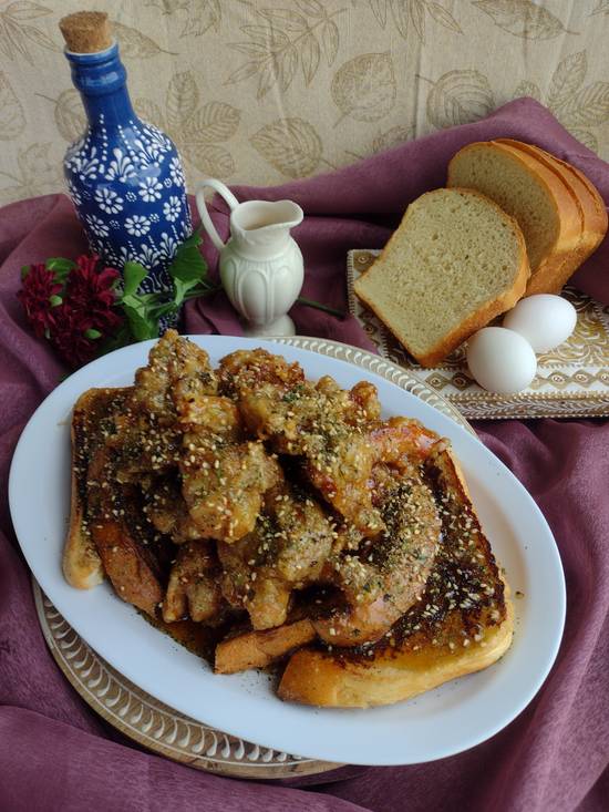 Order French Toast and Furikake Chicken food online from Island Flavor Express store, Las Vegas on bringmethat.com