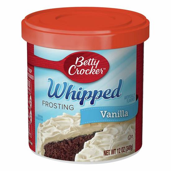 Order Betty Crocker Whipped Frosting - Vanilla food online from IV Deli Mart store, Goleta on bringmethat.com