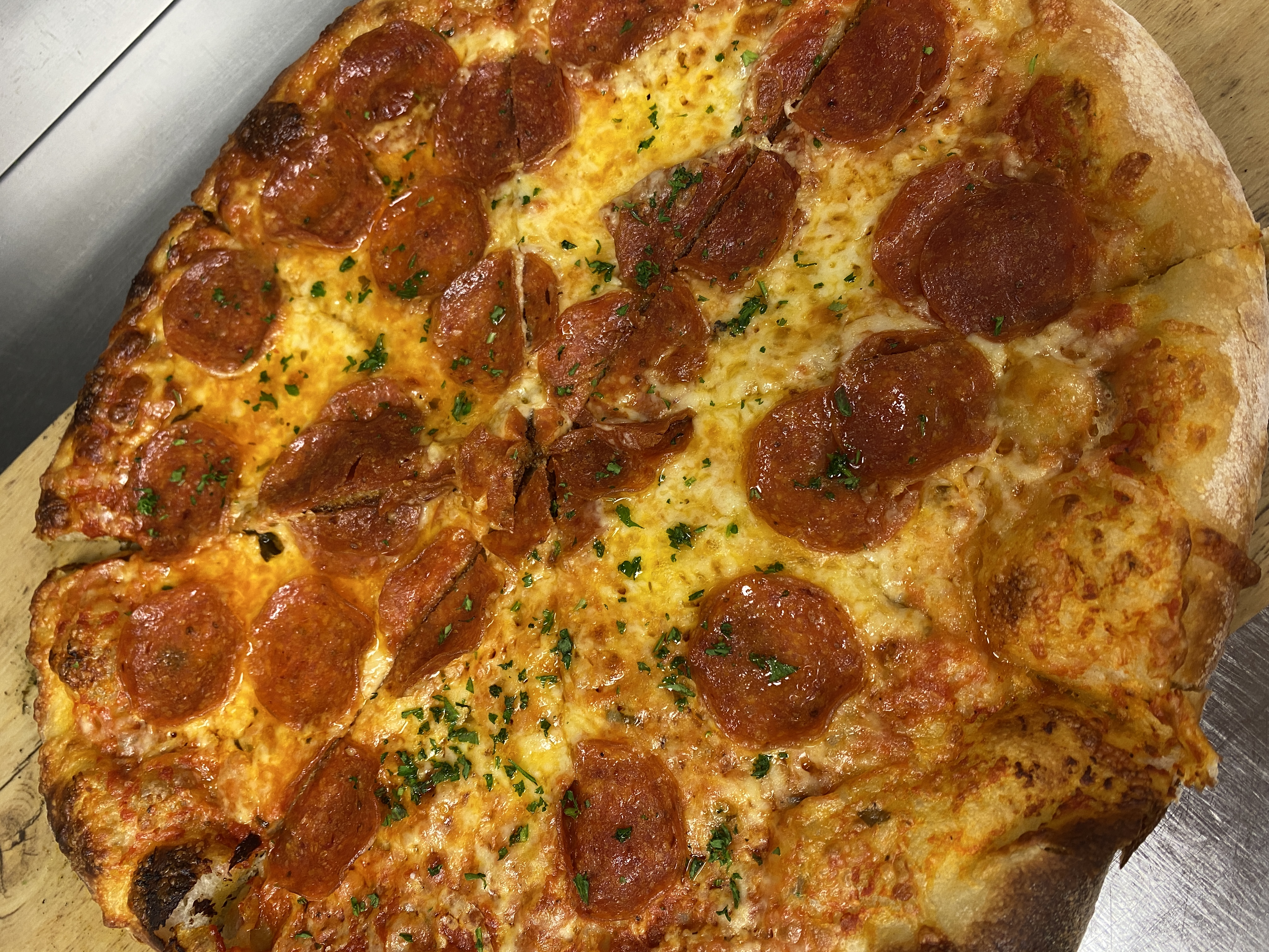 Order Pepperoni food online from Skybokx 109 Sports Bar And Grill store, Natick on bringmethat.com