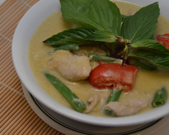 Order 34. Green Curry food online from Thai Village store, Houston on bringmethat.com