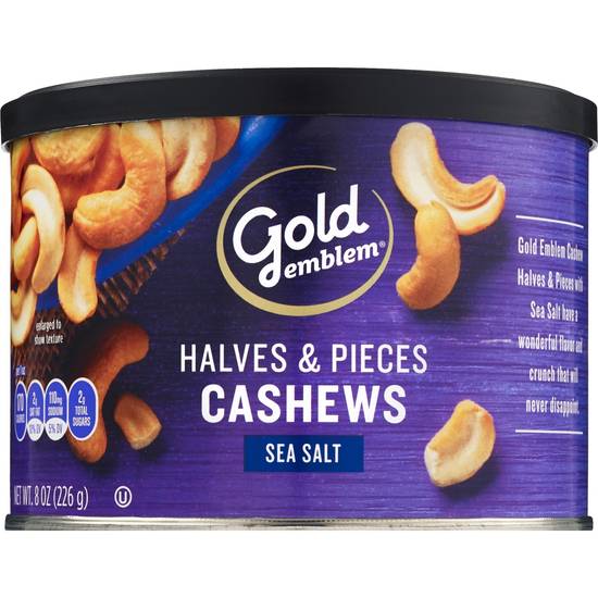 Order Gold Emblem Cashews Halves And Pieces, 8 OZ food online from CVS store, GROSSE POINTE on bringmethat.com