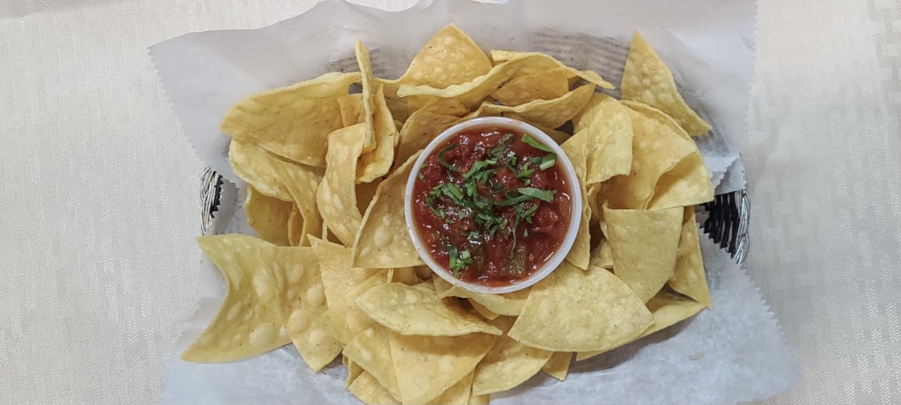 Order Chips and spicy salsa  food online from Marce Taqueria Express store, Bronx on bringmethat.com