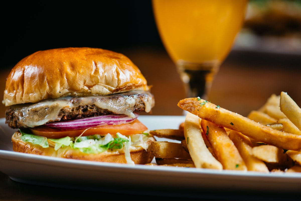 Order IMPOSSIBLE BURGER food online from Old Town Pour House store, Gaithersburg on bringmethat.com