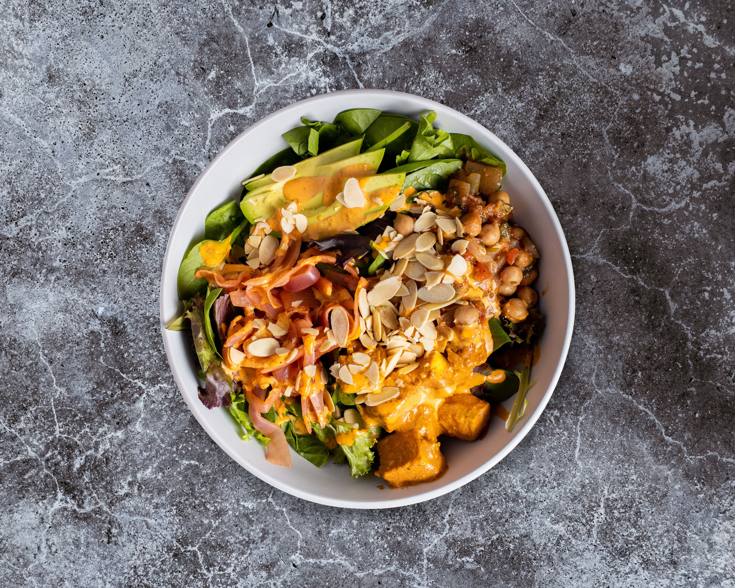 Order Paneer Tikka Salad food online from Bollywood Bowl store, Phoenix on bringmethat.com