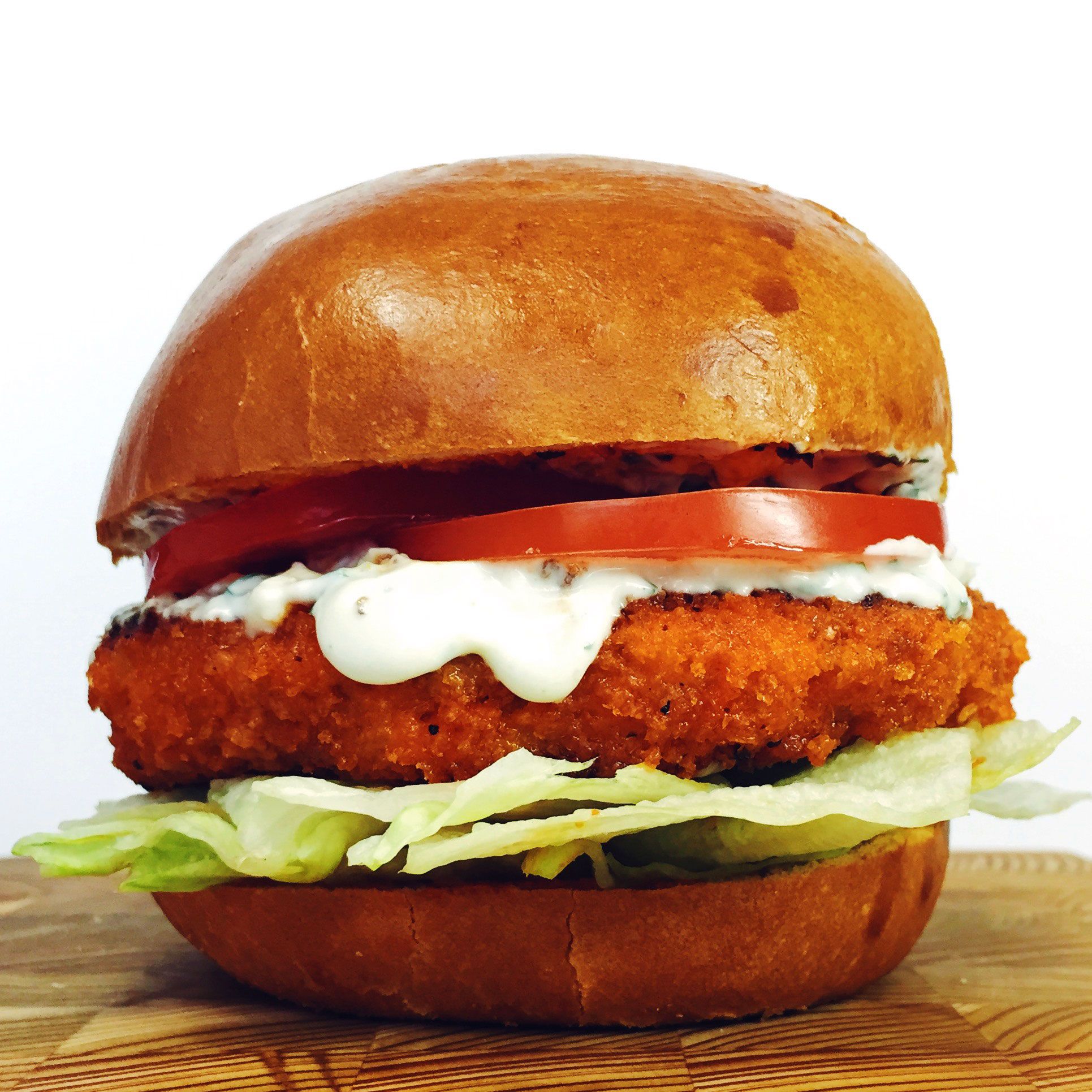 Order Buffalo Chicken Burger food online from America's Best Wings store, Richmond on bringmethat.com