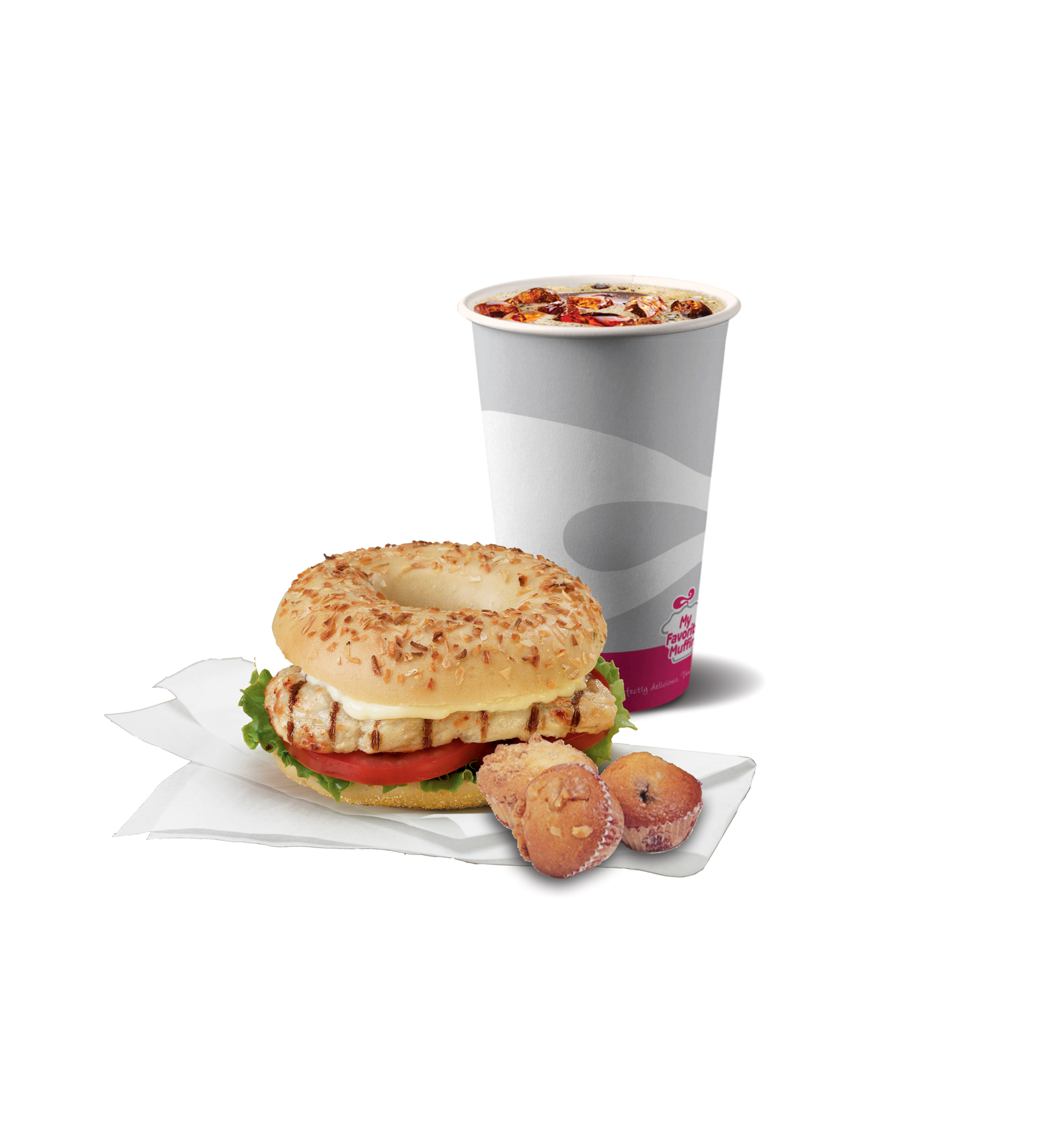 Order Chicken Caesar Sandwich Value Meal food online from My Favorite Muffin store, Grand Junction on bringmethat.com